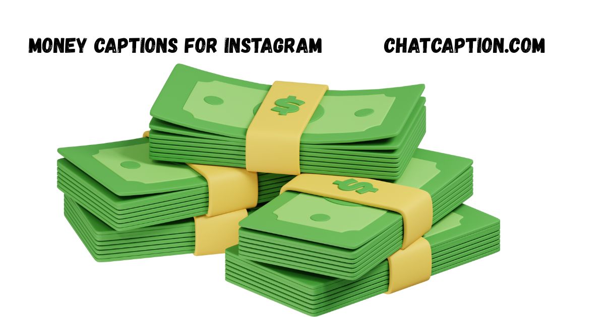 money captions for instagram