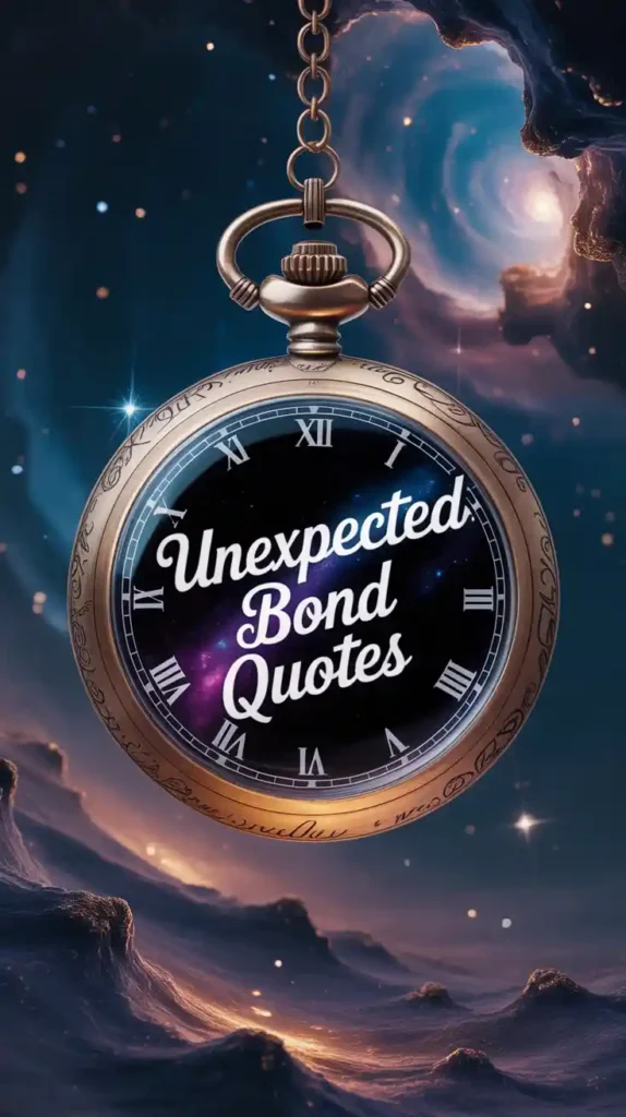 Unexpected Bond Quotes