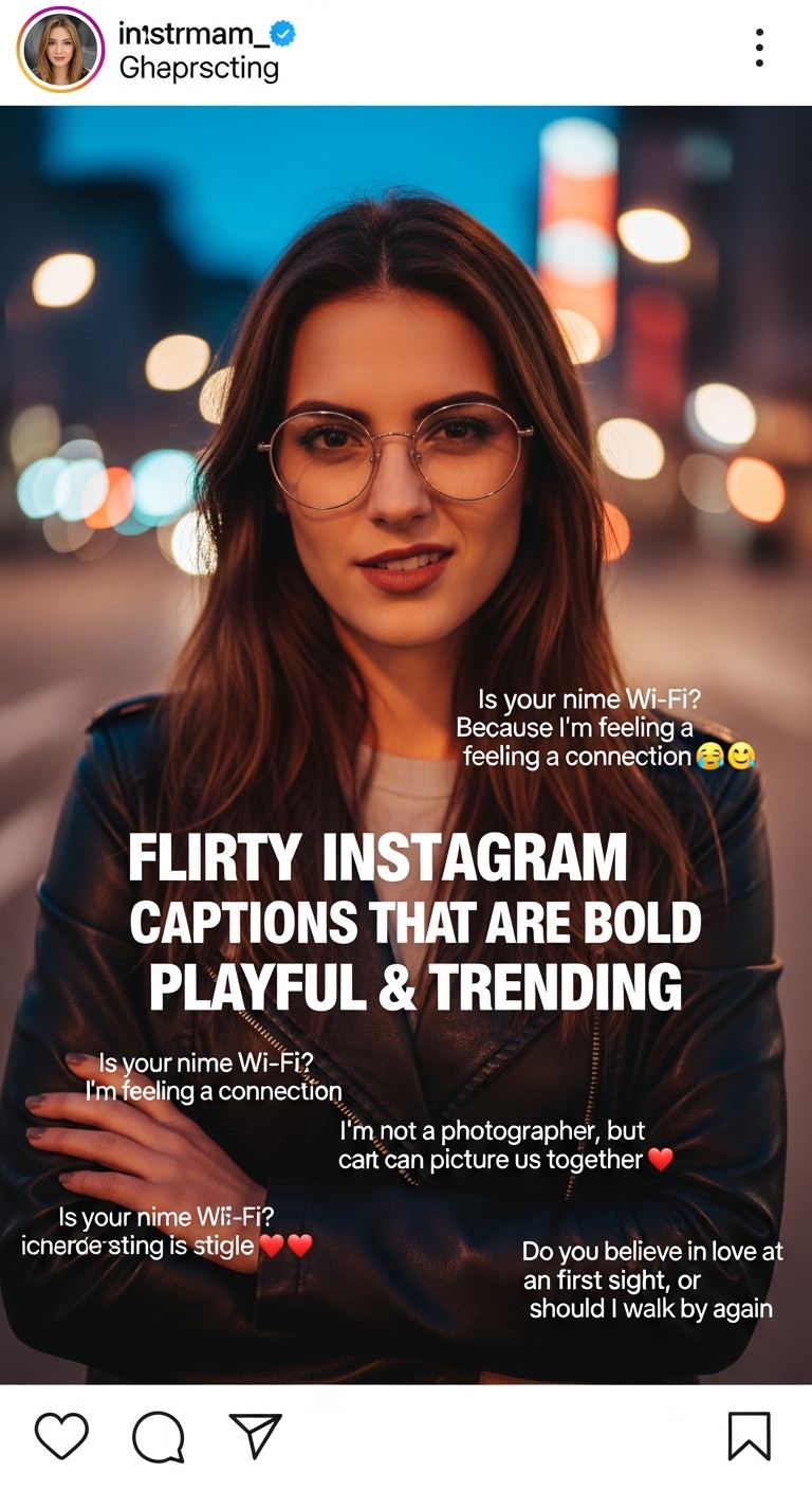 Flirty Instagram captions